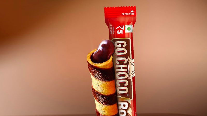 Bánh quế vị kem socola Mayora Go Choco Rollz
