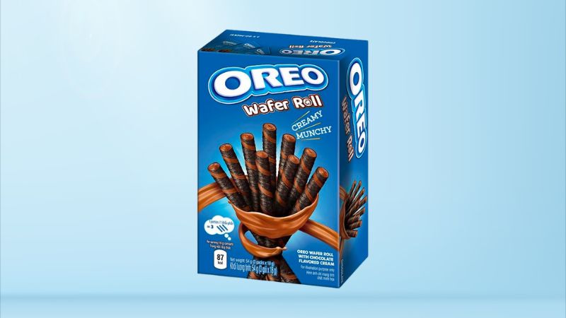 Bánh quế sô cô la Oreo Wafer Roll