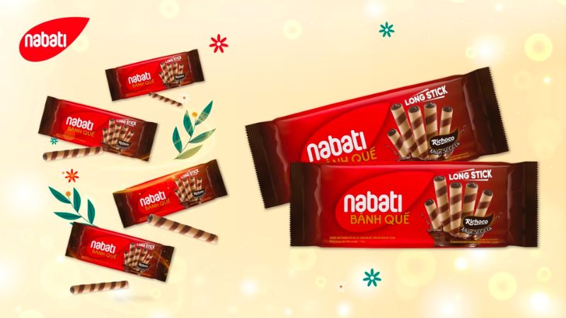 Bánh quế Nabati nhân socola