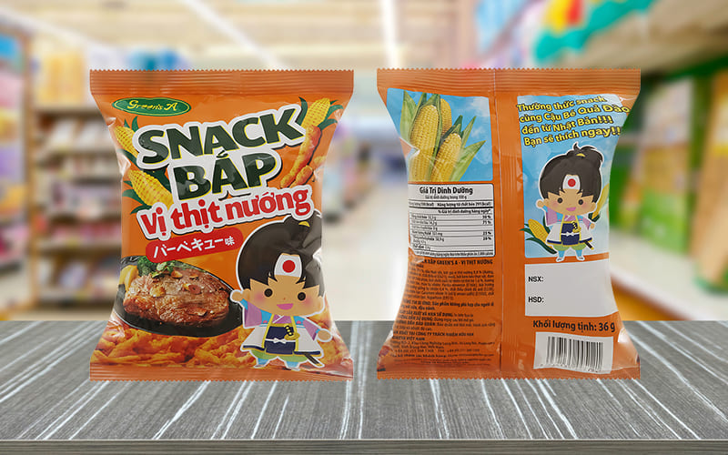 Snack bắp Green's A