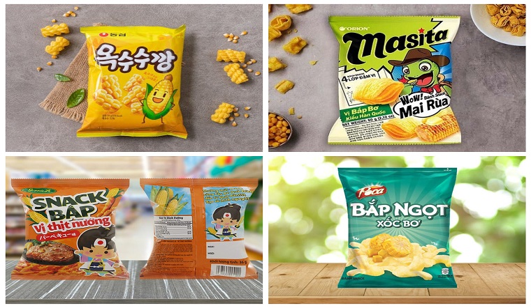 Top 8 snack bắp thơm ngon, hấp dẫn trên thị trường hiện nay