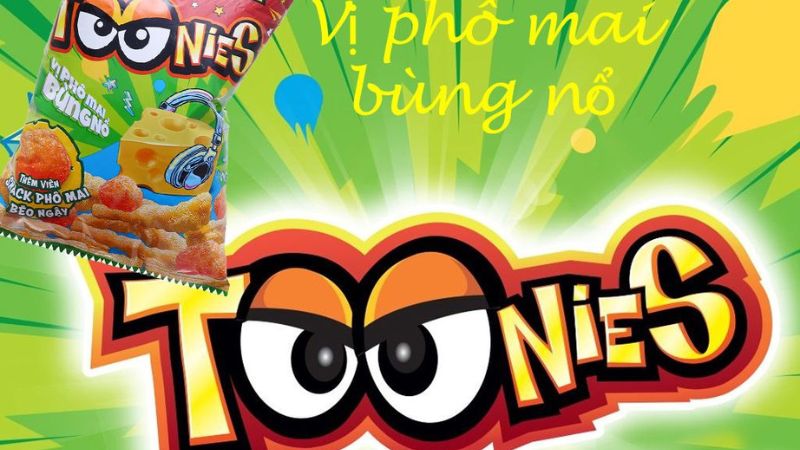 Snack vị phô mai cay Toonies