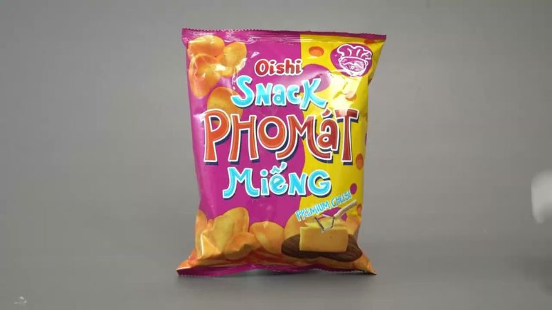 Snack pho mát miếng Oishi gói 32g