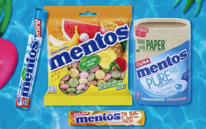 Thương hiệu kẹo Mentos