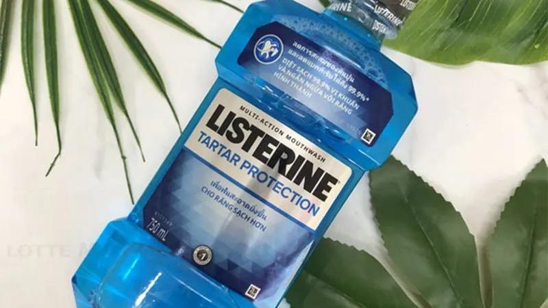 Nước súc miệng Listerine Tartar Protection