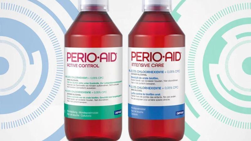 Chăm sóc răng miệng với Perio-Aid Active Control