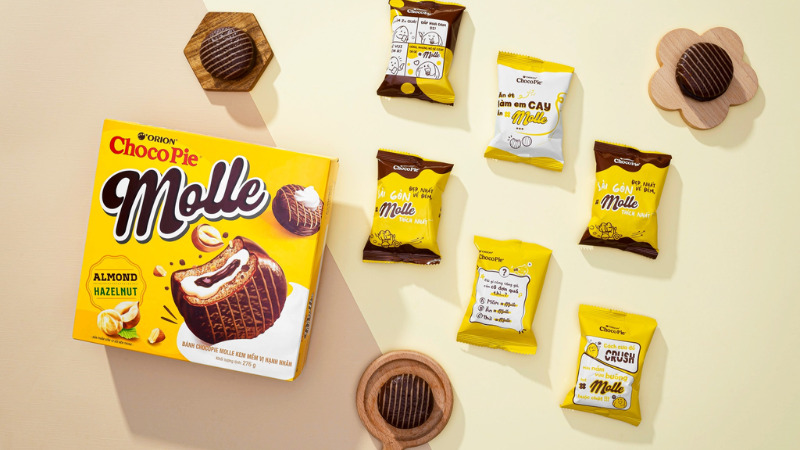 Chocopie Molle là một dòng sản phẩm mới của Chocopie