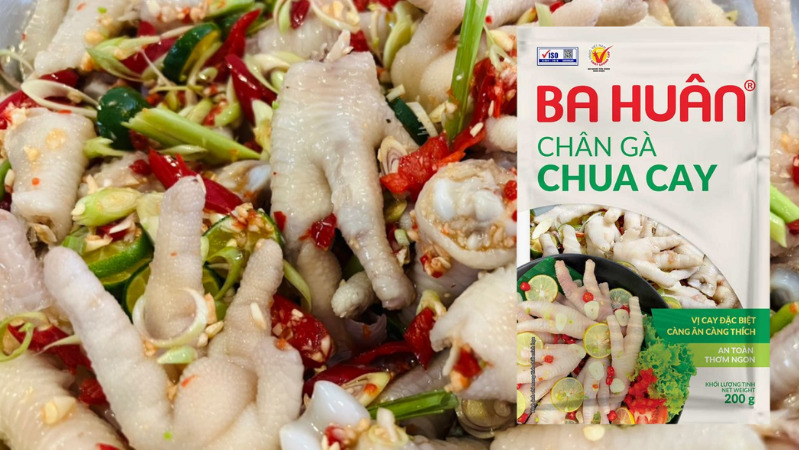 Chân gà chua cay đặc biệt