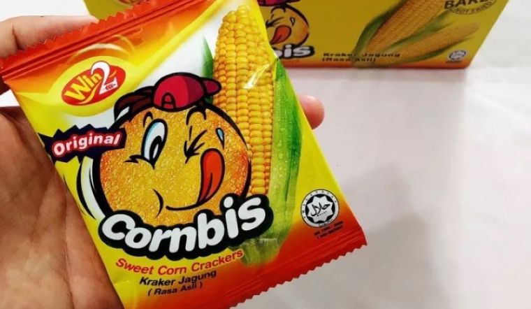 Thử ngay bánh bắp Cornbis Cracker Win2 giòn ngon hấp dẫn