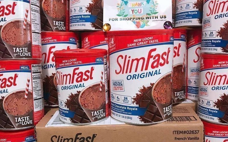 Sữa giảm cân của Mỹ Slim-Fast Chocolate