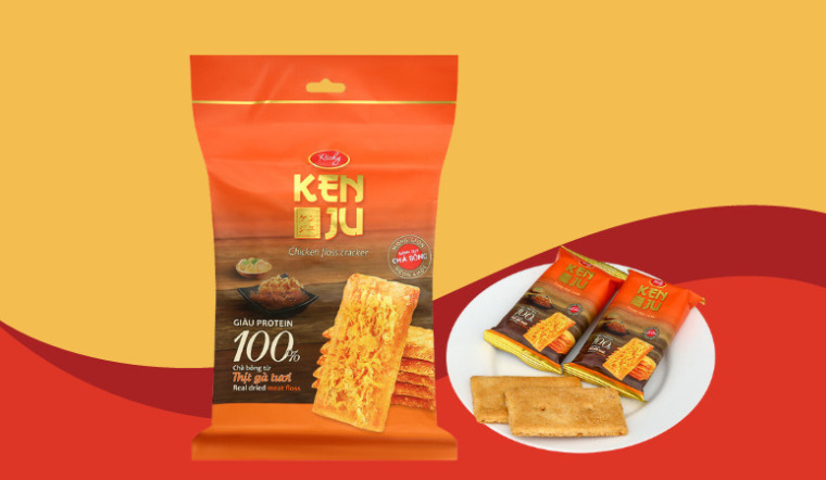 Bánh quy Kenju với vị chà bông hấp dẫn, bạn đã thử?
