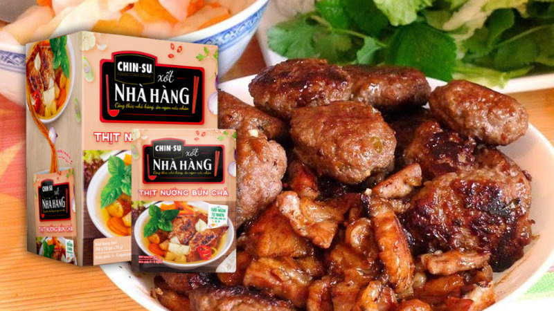 CHIN-SU Xốt Nhà Hàng Thịt nướng bún chả