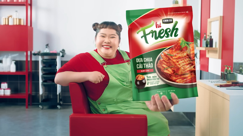 Kim chi Hi Fresh được làm từ những nguyên liệu tươi ngon