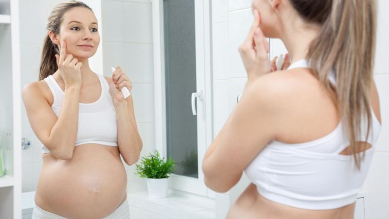 Sự thay đổi của làn da trong 3 tháng đầu thai kỳ