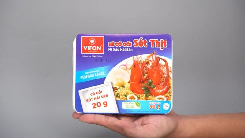 Mì xào Vifon hải sản