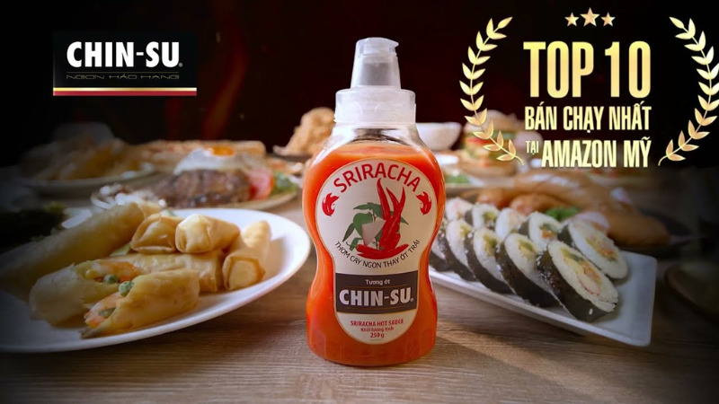 Bùng nổ vị cay nồng thơm ngon cùng siêu phẩm tương ớt Chin-Su Sriracha mới