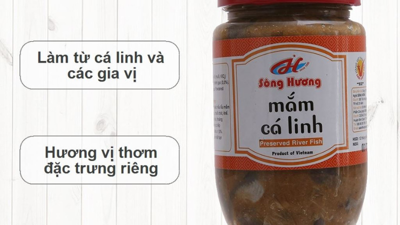 Mắm cá linh Sông Hương