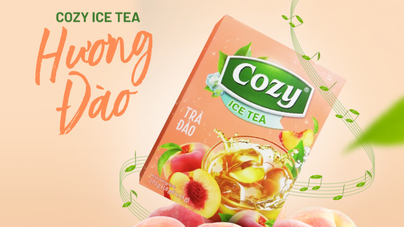 Trà Icetea hương đào