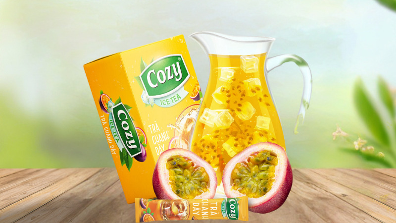 Trà Icetea hương chanh dây