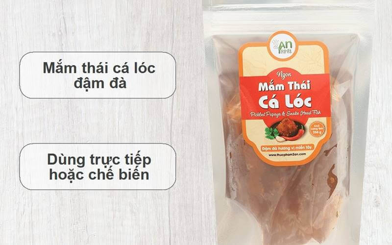 Mắm thái cá lóc HAI AN túi 250g