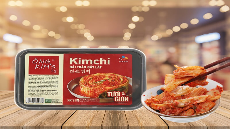  Kim chi cải thảo cắt lát CJ Food Ông Kim's