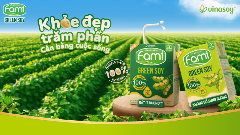 Fami Green Soy bổ sung dưỡng chất cho cơ thể
