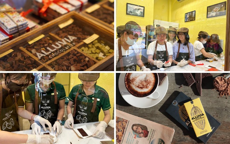 Alluvia Chocolate Vietnam: Workshop làm socola