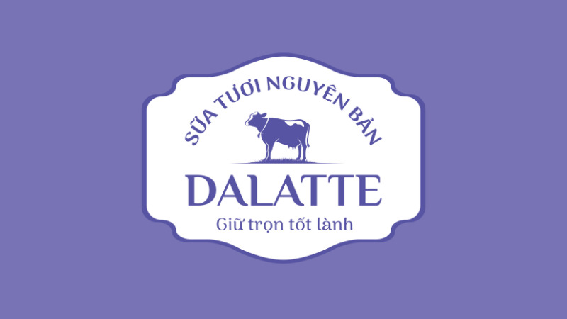 Thưởng thức vị ngon đậm đà của sữa tươi nguyên bản khoai tím đậu biếc DALATTE
