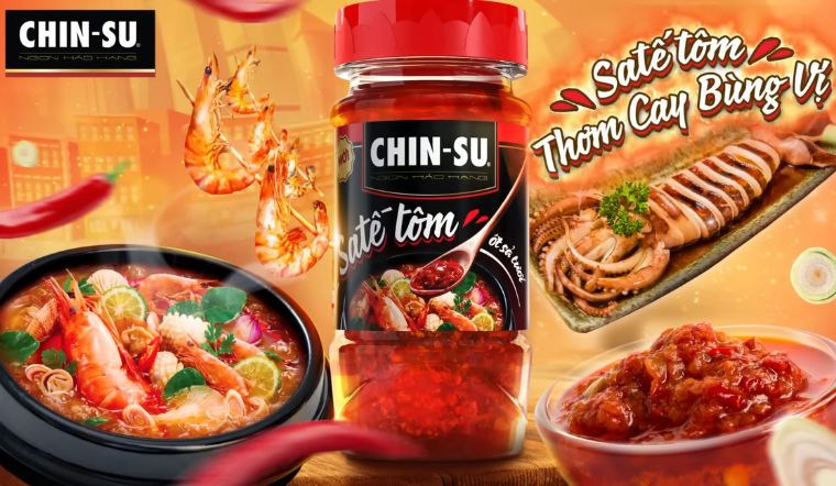 Bí quyết cho món ăn ngon đậm đà với gia vị sa tế tôm từ Chin-su