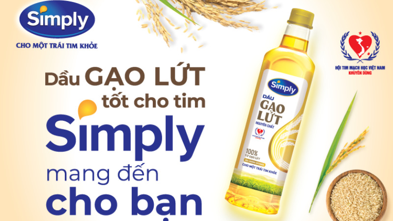 Dầu gạo lứt Simply