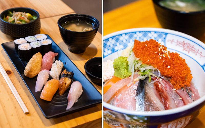 Sushi Tiger mang đến thực đơn hơn 100 món sushi, sashimi, maki, gunkan...