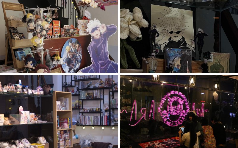 Truy lùng 4 quán cà phê chủ đề anime thú vị tại TP Hồ Chí Minh