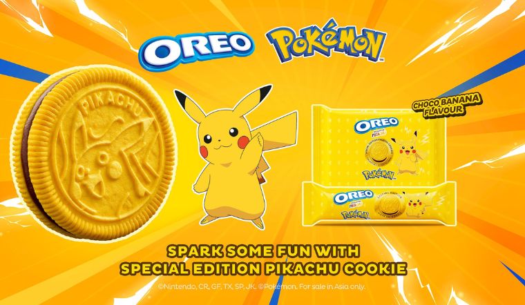 OREO ra mắt phiên bản đặc biệt với hương vị lấy cảm hứng từ Pikachu