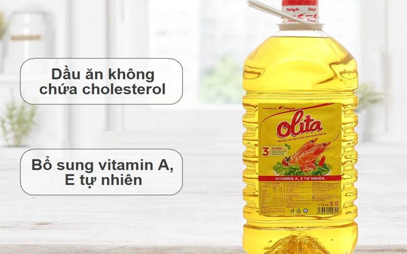 Dầu thực vật tinh luyện Olita