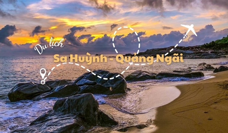 Xa phố thị ồn ào, về biển Sa Huỳnh Quảng Ngãi hoà nhịp sống ngư dân