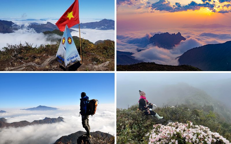 Trekking Ky Quan San, lạc chốn mây núi phiêu bồng
