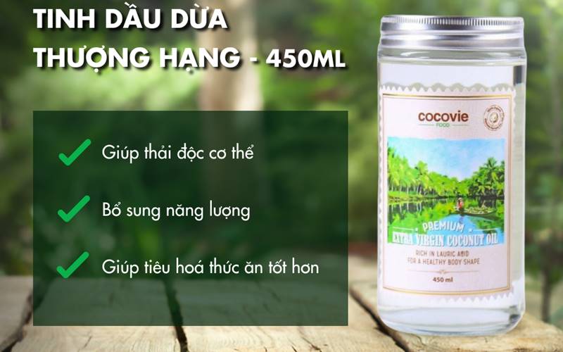 Dầu dừa Cocovie