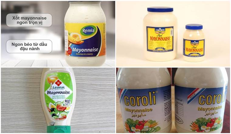 Top 10 thương hiệu sốt mayonnaise được tin dùng hiện nay