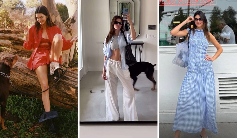 Tham khảo 'gu' ăn mặc của Kendall Jenner mùa hè