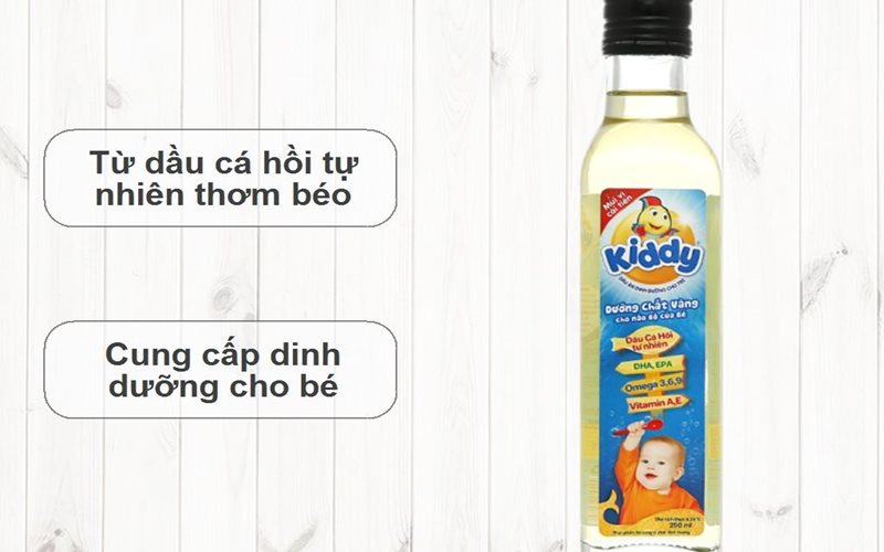 Dầu cá hồi Kiddy