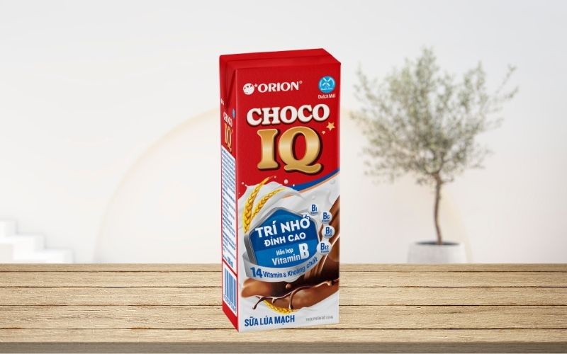 Sữa lúa mạch socola Choco IQ