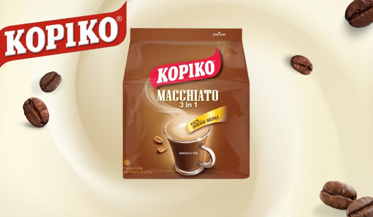 Mê mẩn vị cà phê đậm đà từ cà phê hòa tan Kopiko Macchiato