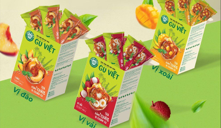 Giải nhiệt ngày hè với trà hòa tan GU Việt