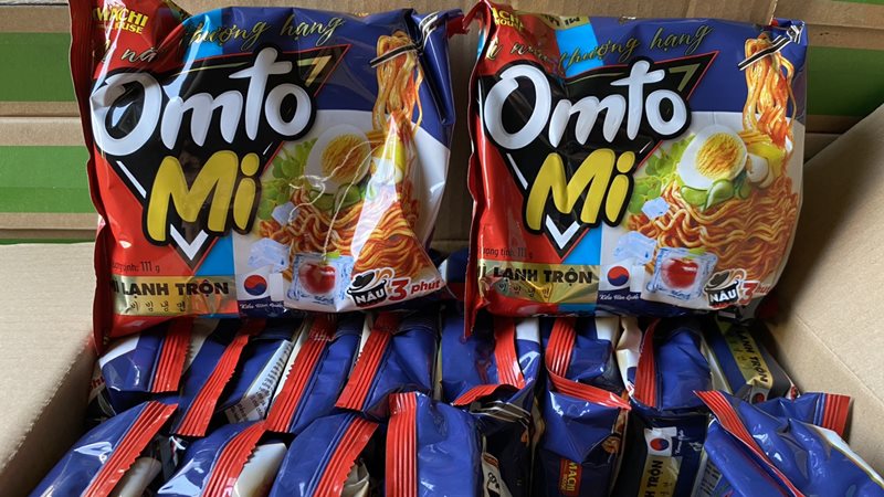 Mì nấu Omtomi mì lạnh trộn