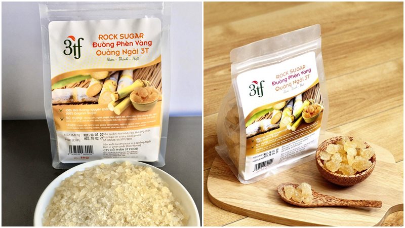 Đường phèn Quảng Ngãi 3T FOOD