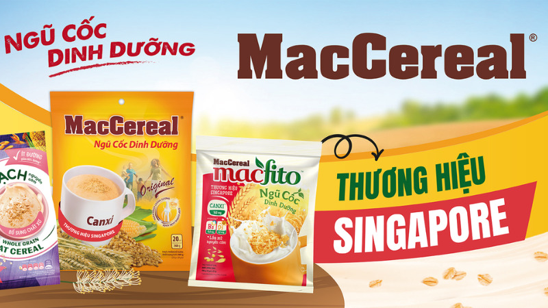 MacCereal là thương hiệu thuộc Công ty Cổ phần Phát triển Phúc Sinh (FES)