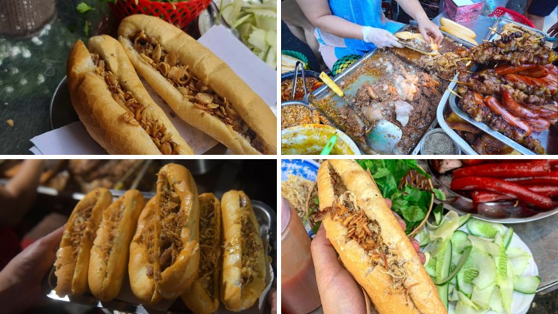 Bánh mì chân cầu Đò Quan