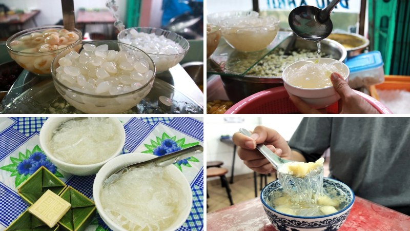 Chè Hiển Khánh với nước đường hương hoa lài độc đáo