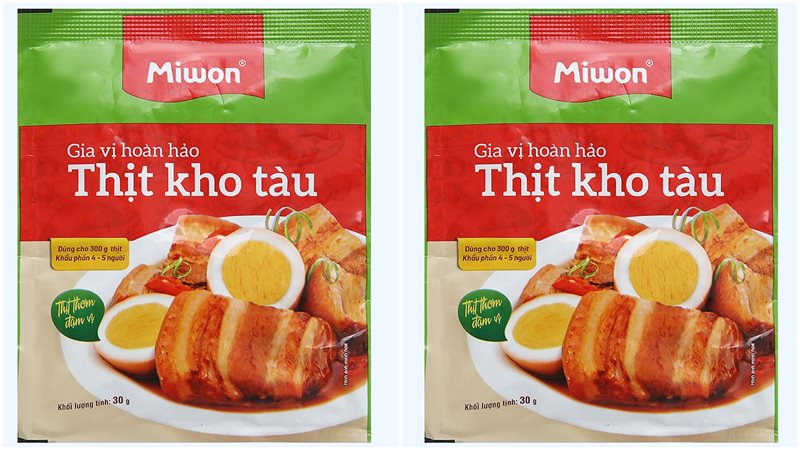 Gói gia vị Miwon thịt kho tàu Gói gia vị Miwon thịt kho tàu