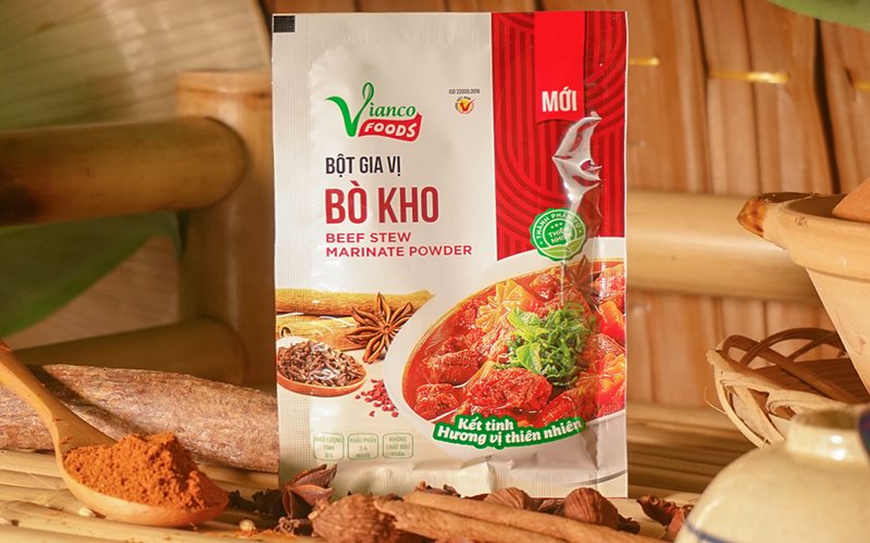Bột gia vị nấu bò kho Vianco